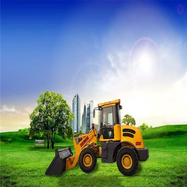 Multifunctional 1.6 Ton Mini Wheel Loader Machine For Farmer