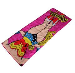 winter fun kids size girls Childrens Sleeping Bags with attached pillow