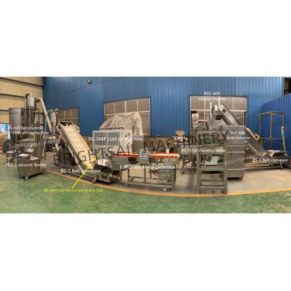 Промышленность Машины для измельчения тыквенных семян пирожных Пищевая мельница Молотная мельница Brightsail