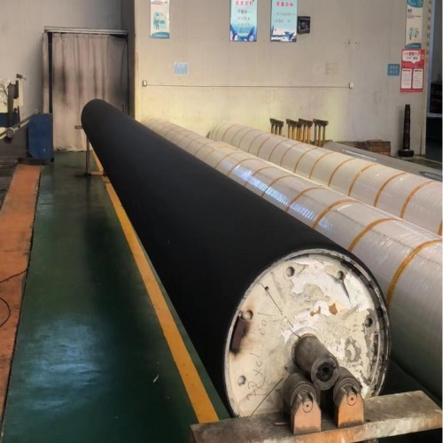 Corona Treater Rubber Nip Roller Industrial Rubber Roller For BOPP BOPET Line