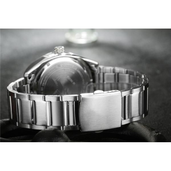 YHSK-074  OEM Stainless Steel Quartz Watch Waterproof Solid Band 47mm