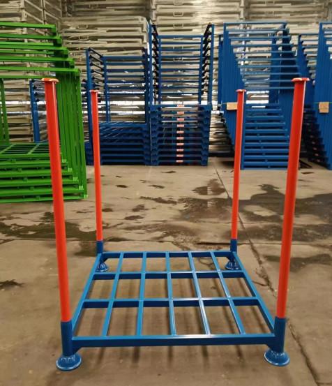 Warehouse Storage Commercial Transport Welded Rigid Portable Stacking Nestainer Racks