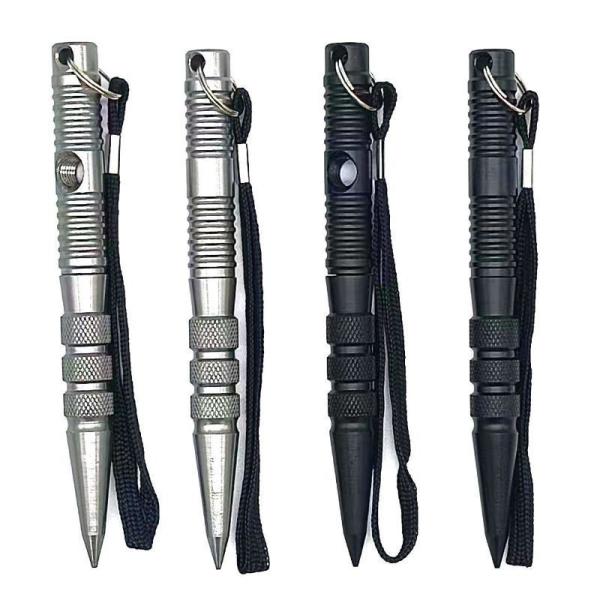 Outdoor Window Glass Breaker Pen Grey Used for Camping Self Defense Tactical Pen
