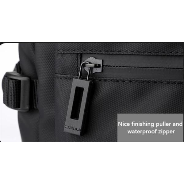 Высота 44 см. Черный рюкзак для деловых поездок для работы и колледжа