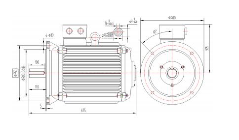 Nominal Home Power Solution 10 KW Speed 150 RPM 400VAC Permanent Magnet Magnet Motor Generator