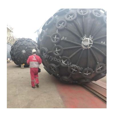 CCS/BV Approved Pneumatic Rubber Fender for Port Protection