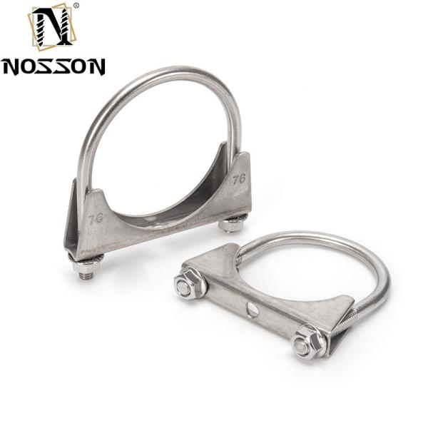 INCH Measurement System Standard 3.0 Stainless Steel Exhaust Clamp U Bolt Pipe Clamps Nonstandard