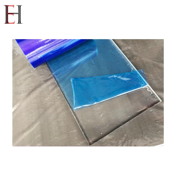 Temporary Transparent Color PE Adhesive Glass Protective Film For Window and door Glass