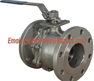 stainless steel PTFE CF8M floating ball valve