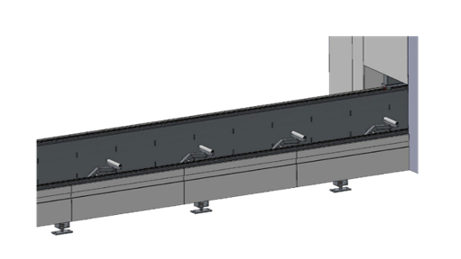 Three Chuck Tube Fiber Laser Cutting Machine For Stainless Steel Aluminum Tube Cutting