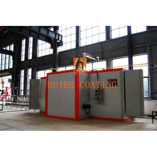 24KW Industrial Powder Coating Oven Double Sided Double Door Type L8500*W2800*H3200mm