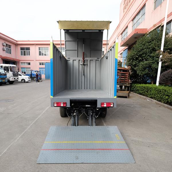 Hanging Barrel Garbage Can Truck Open Type High Capacity Mini Garbage Truck