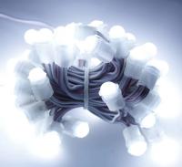 luz LED blanca de exterior resistente al agua 50 Leds DC 12V 9mm LED luz de cadena de píxeles