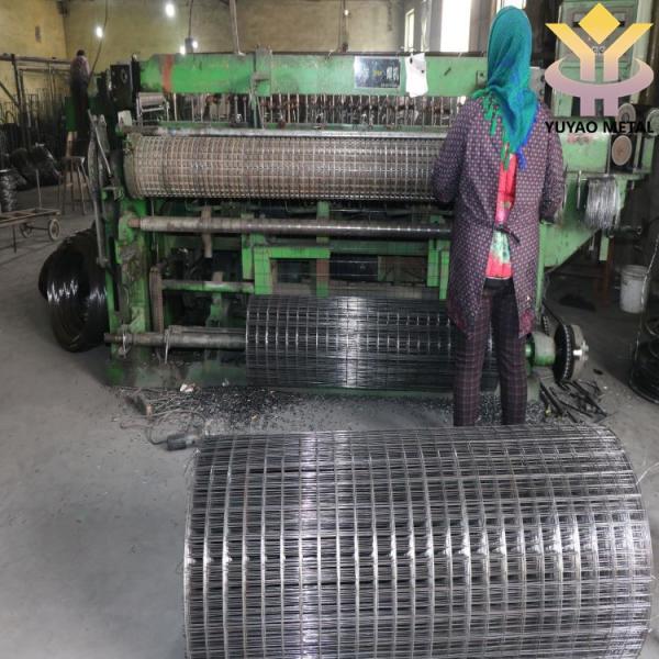 Square Hole 0.8m - 1.5m Height Welded Wire Mesh Rolls PVC Coated For Ram Wire