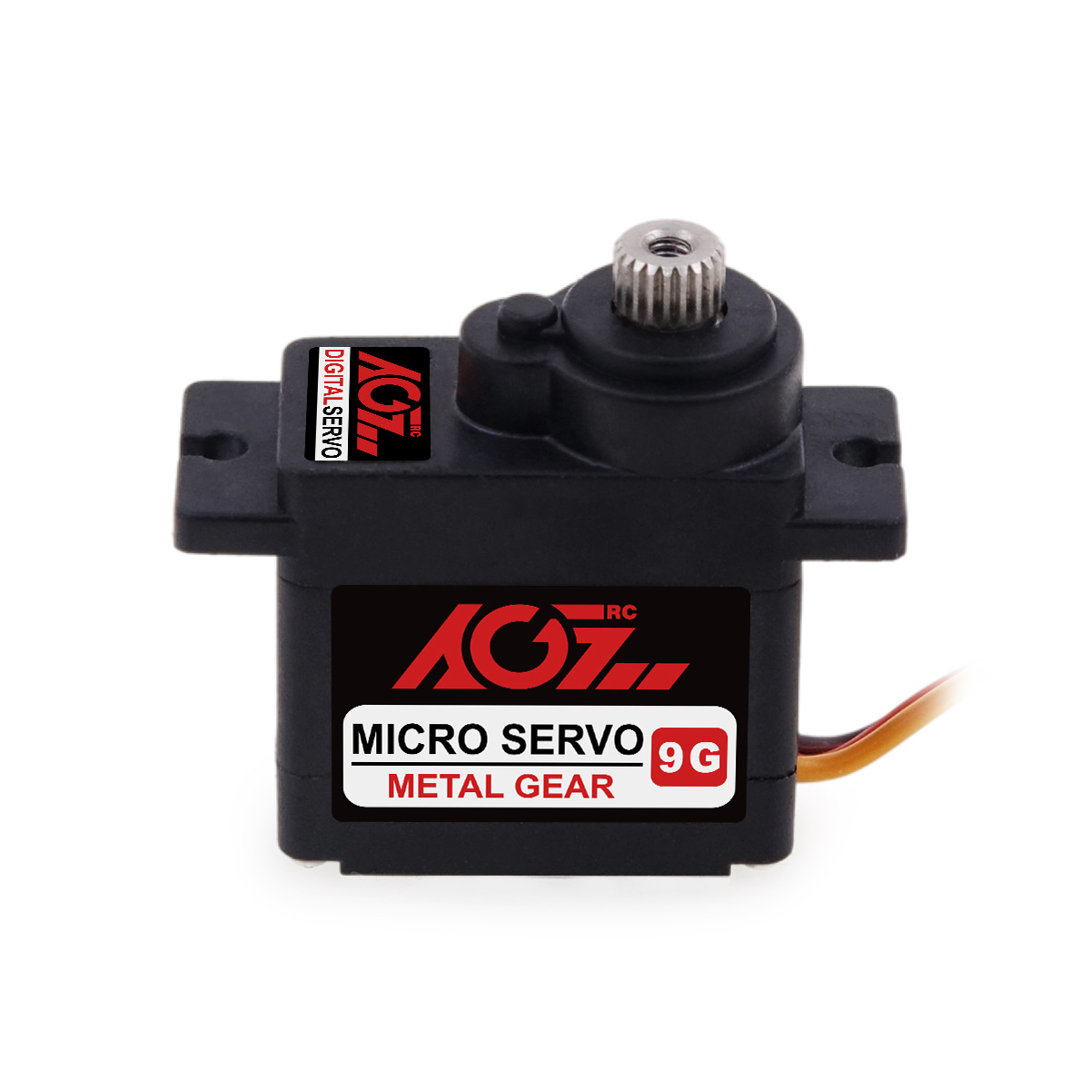 Hot AGF B9DLM 9g Metal Gear Mini Digital Servo 450 For Fixed-Wing Airplane 2.2KG Toy Robot GPS Motors Car Style Battery