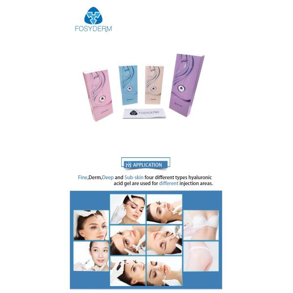 дермальный крест 2ml соединил Hyaluronic заполнители ручки