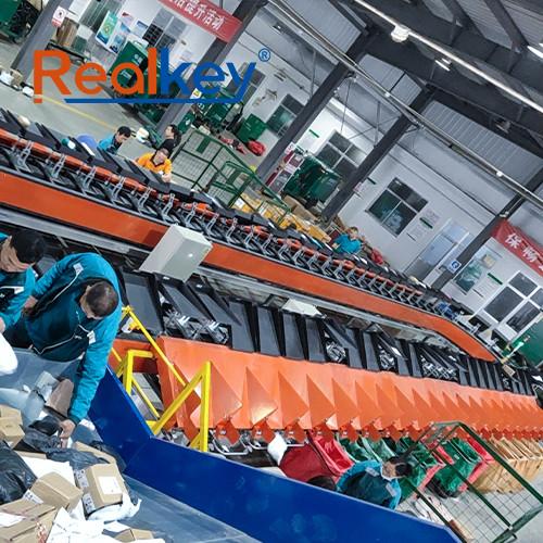 High Accuracy Automated Sorting Machines Parcel Sortation Systems High Speed