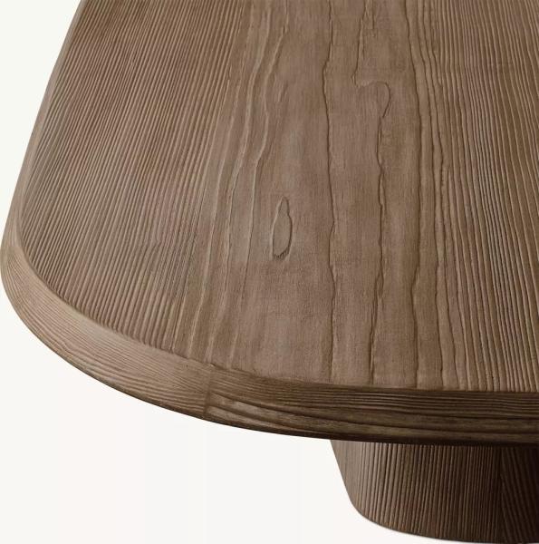 Meubles de table à café en pierre sintrée pour salon moderne Tailles et matériaux personnalisés