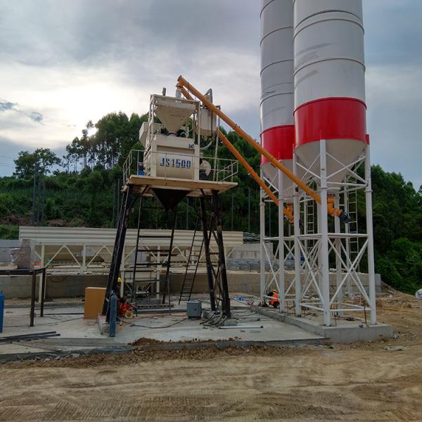 Hopper Cement Storage Silo 50T-120T Batching Plant Cement Silo
