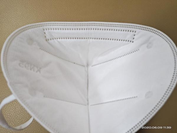 FFP2 respirator KN95 mask 5 ply, BSI CE white list
