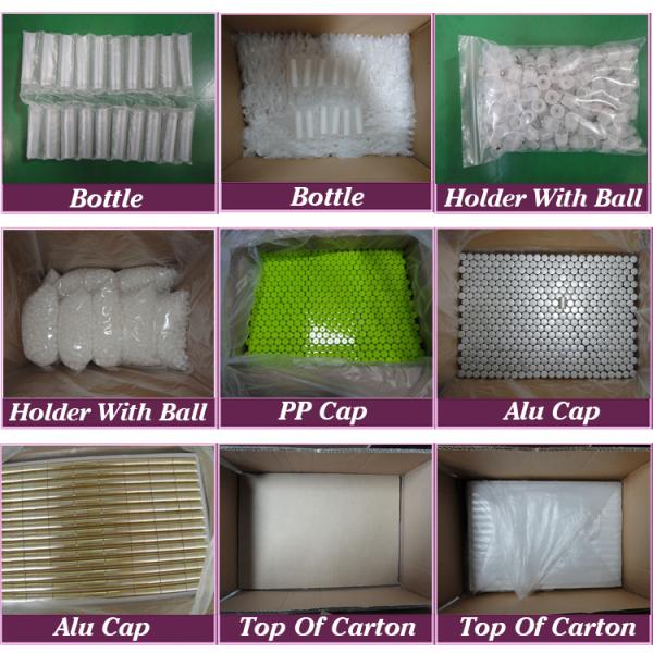 RPA 15ML Injection Custom Color PP Roller Ball Bottle For Eye Serum Gel
