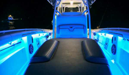 White Blue LED Boat Light 12V Marine LED Utility Lights For Yacht Pontoon Boat