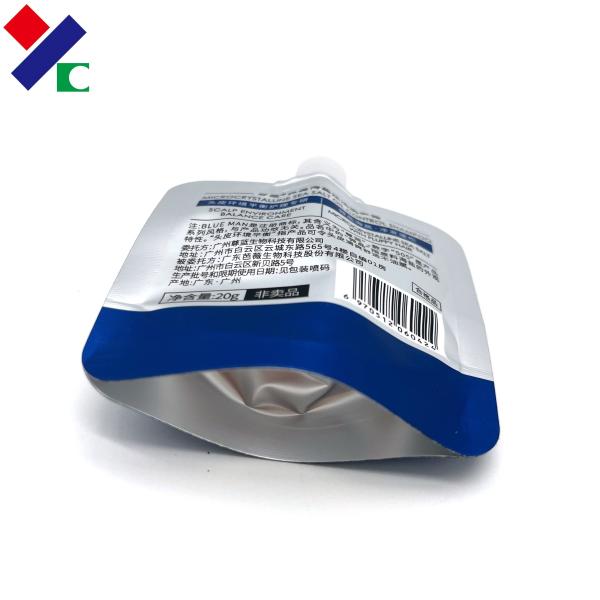 Custom Plastic Jam Packaging Baby Food Spout Pouch Liquid Refill Bags With Smell Proof
