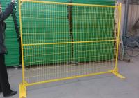 Barrière de construction de Temp de la sécurité 6ft*10ft Canada