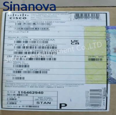 High Density C9400 LC 48XS Fiber Aggregation Card For Enterprise Switching