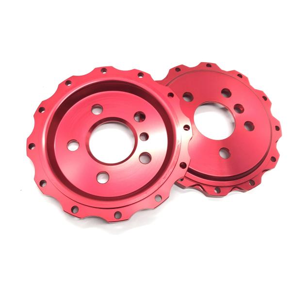 Алюминий колокола тормозной шайбы автомобиля утюга Jekit приспосабливать тормозную шайбу 365mm