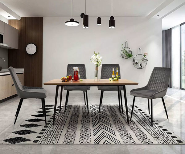 Preto de jantar traseiro alto Brown da cadeira da mobília da tela para a sala de jantar da cozinha