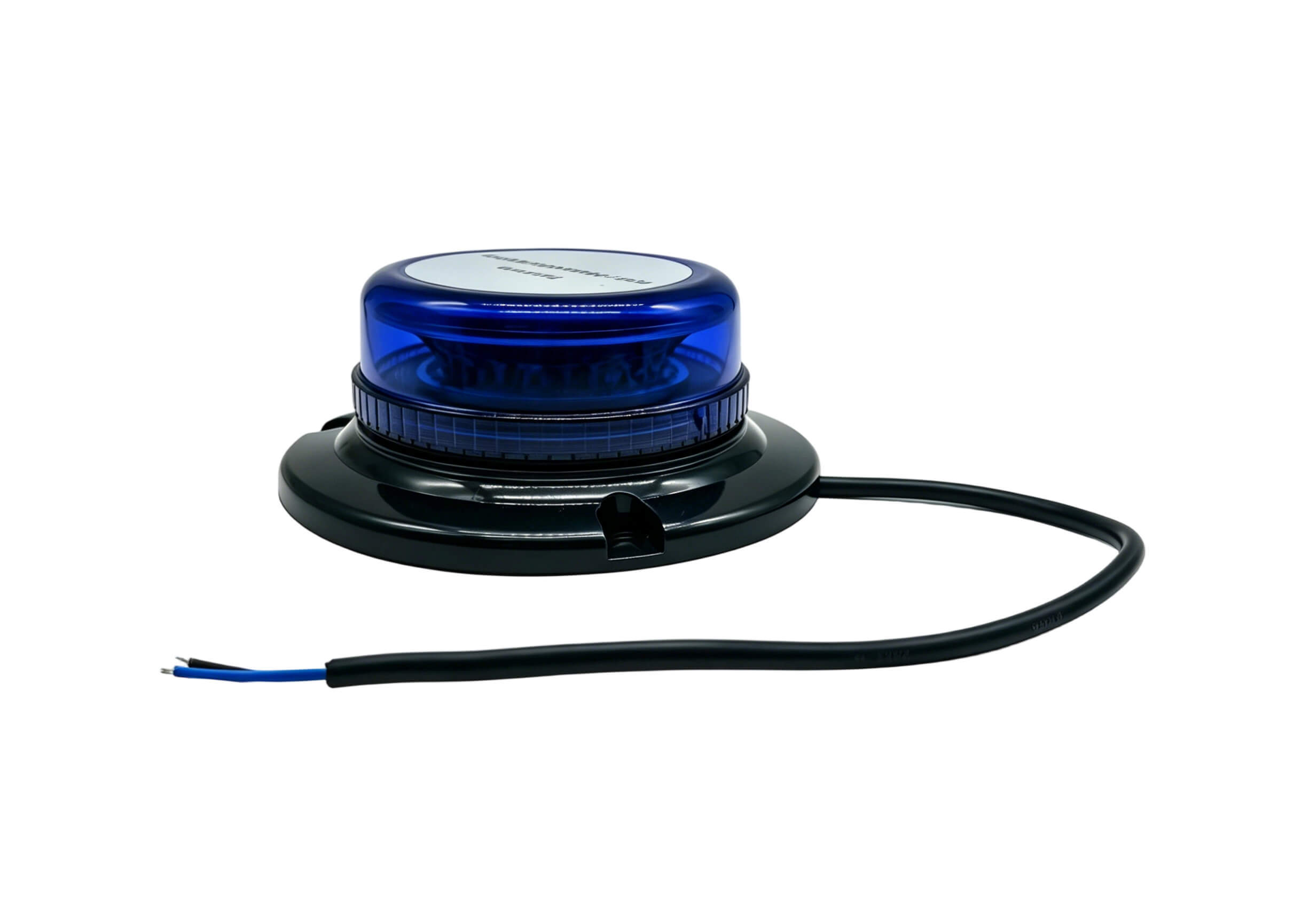 RD-208D LED Rotating Warning Light White Xprite Type for Forklifts / Construction Vehicles