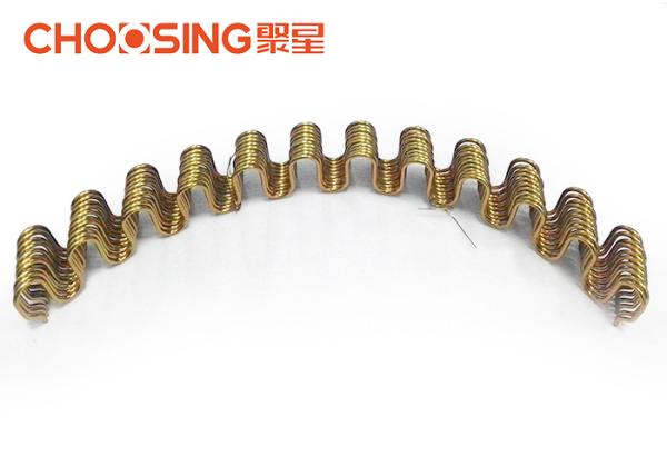 Sinuous 4.0mm Upholstery Seat Springs 20 Inch Section Excellent Elasticity