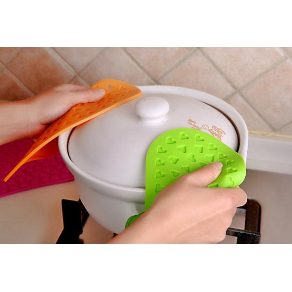 OEM FDA/LFGB Silicone Kitchen ware Heat-resistant Silicone mat SM-009