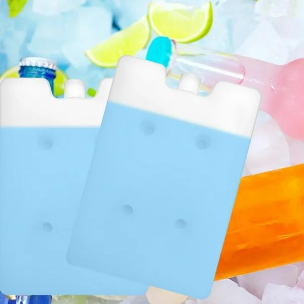 BPA Free Long-lasting Lightweight Gel Ice Pack Reusable Ice Brick for Cold Therapy and Food Storage