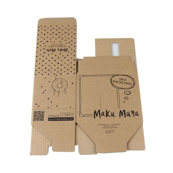 Customized Shape Tea Bags Packaging Boxes with UV Coating and Custom Printed Kraft Paper