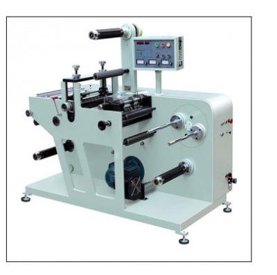Máquina automática automática giratória do cortador do núcleo da máquina do corte e do rebobinamento da etiqueta de papel