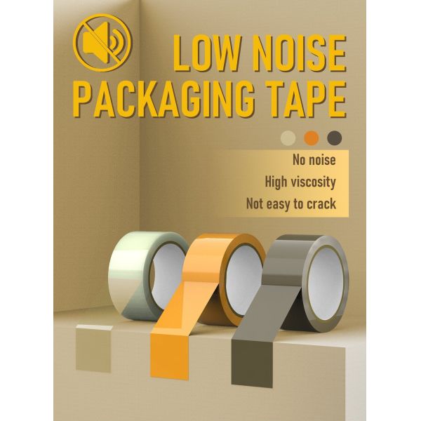 Poker Supoker Silent Tape Sealing Packing Low Noise Silent Tape 48mm-15mm