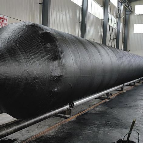 Marine Lifting Boat Dock Pneumatic Inflatable Ship Launching Rubber Airbag