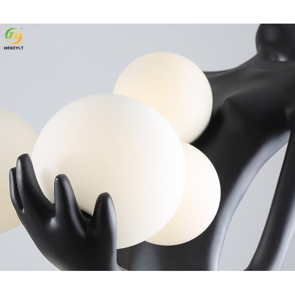 Свет H1.8m пола утюга E27 стеклянный современный для крытого дома