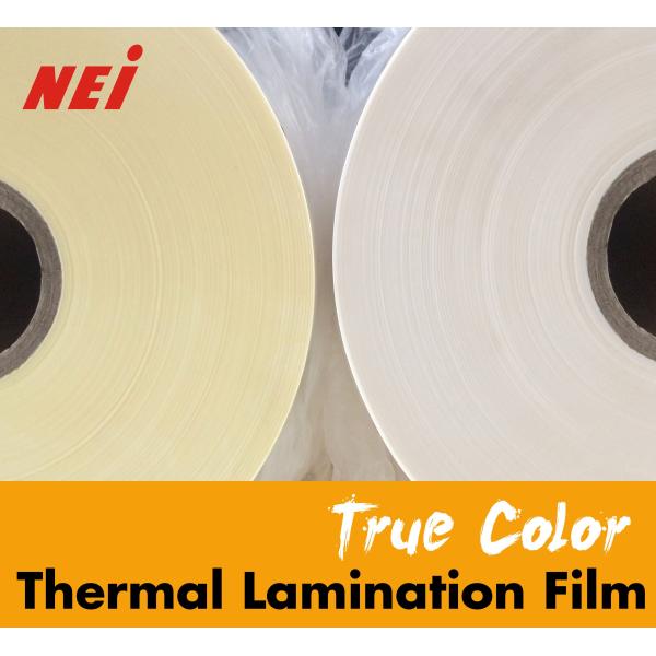 Матовый белый BOPP термоламинирующий пленка 22 микронов блеск 12 микронов в общей сложности 10 микронов основание 12 микронов ЭВА