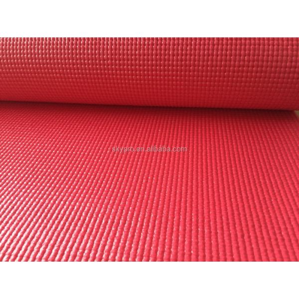 5mm Thickness Eco-Friendly Non-Slip Rubber Yoga Mat for Heavy Duty Use