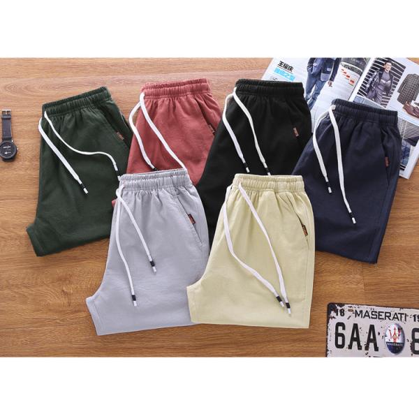 Youth Popularity Men's Cotton Shorts for Sweat-Wicking and Comfortable Performance