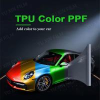 7.5mil Thickness TPU Color Changing PPF Film Vinyls Self Healing Car Wrap Film