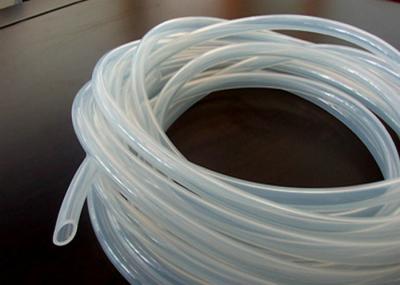Grado médico curado platino transparente de la protuberancia del tubo del silicón para farmacéutico