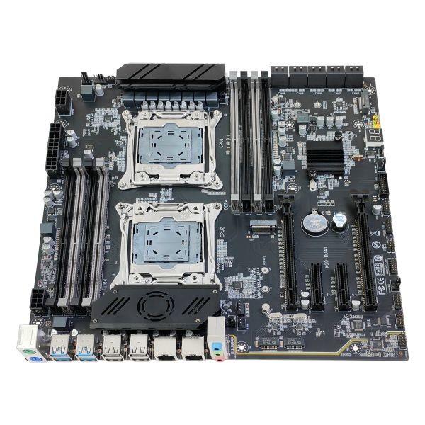 インテルX99コンピュータマザーボード AIコンピューティング DUAL Cpu Xeon E5 Quad Channel DDR4 SATA3.0 NVME M.2 マザーボード