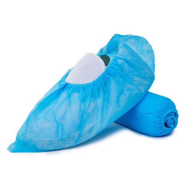 Blue Disposable Non Woven Shoe Cover Bacteria Resistant Customized Color