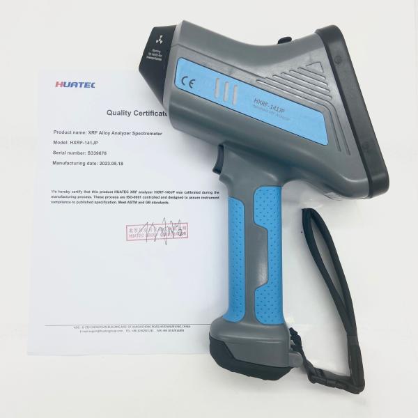 Handheld оружие Xrf Pmi анализатора сплава с камерой покрывая измерение толщины