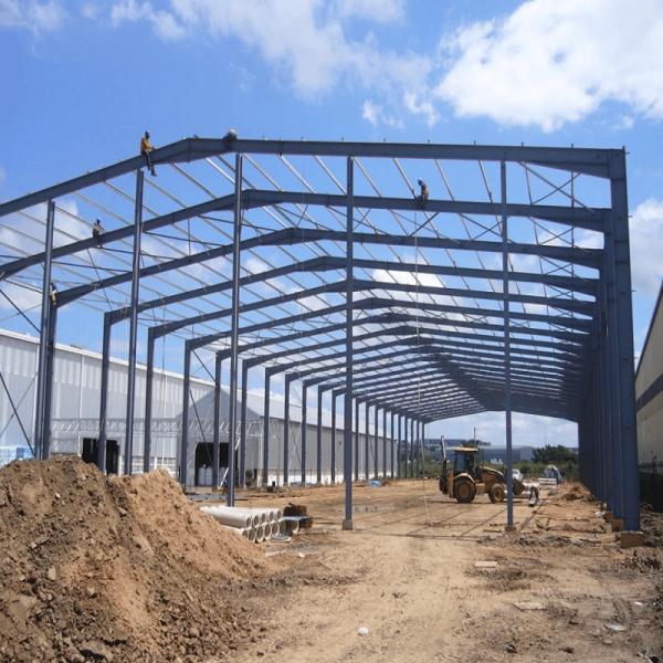 Prefab Heavy Steel Structure Building For Office Hotel With Welding Cutting Services