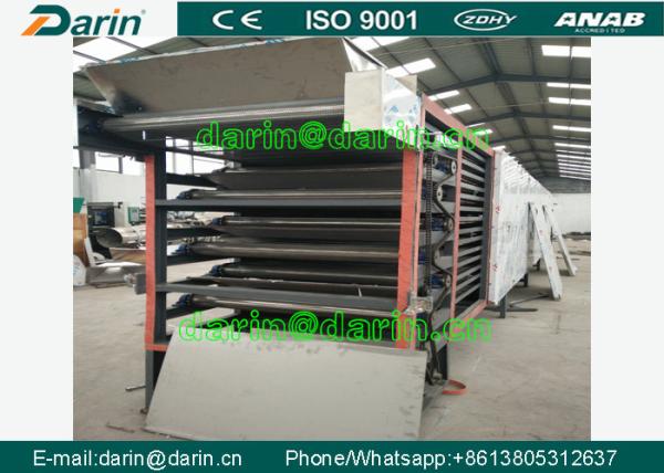 Single Screw Extruder For Pasta Macaroni , Pasta Extruding and Roaster Machine
